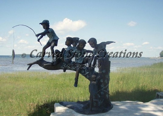 BRONZE-KIDS-FISHING-CSC-2-min