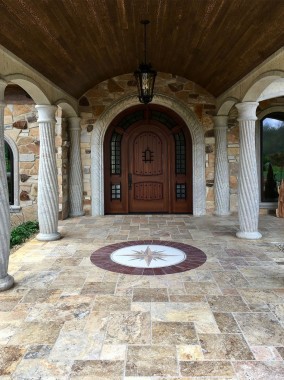 Carved-Arched-Stone-Entry