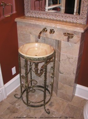 Butterscotch-Onyx-Sink-Iron-Stand-1