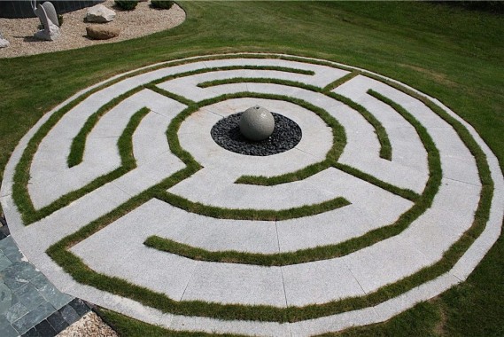 Granite Labyrinth Paver set