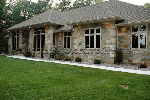 Serengeti Gold Quartzite thin veneer 1