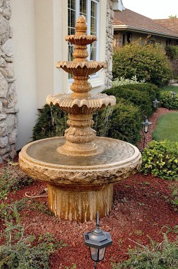 Small Tiered Garden Fountain