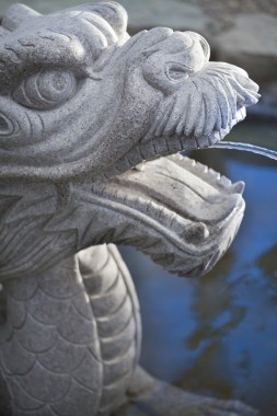 Dragon Fountain Detail