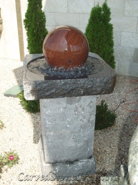 Rolling Sphere Fountain