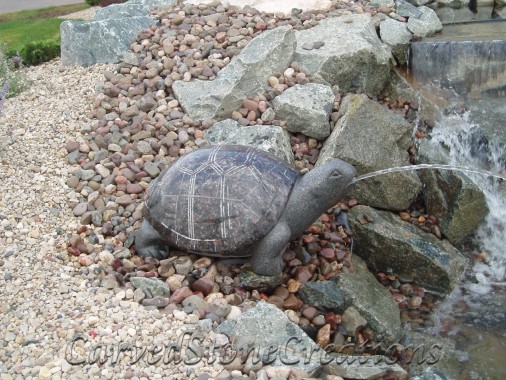 Spitting Turtle Fountain