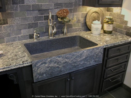 Charcoal-Granite-Rockface-Apron-Farmhouse-Sink-2