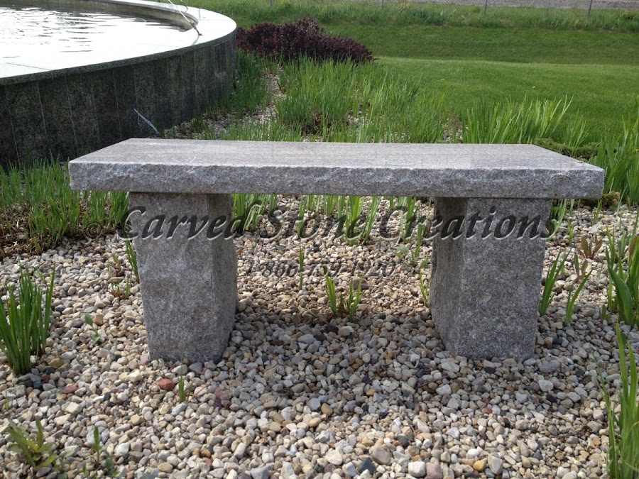 Natural Stone Bench 