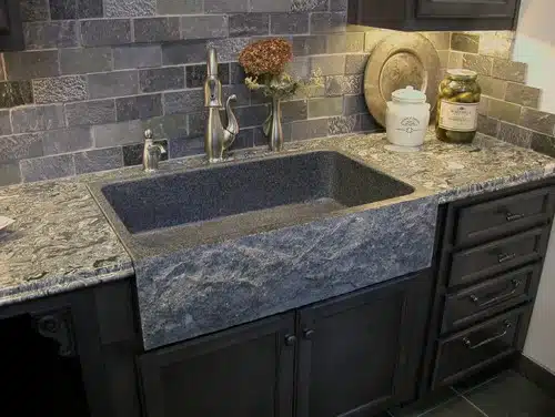 Stone kitchen sink