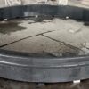 Charcoal Grey Granite 12 Ft Cypress Pool Surround, wet
