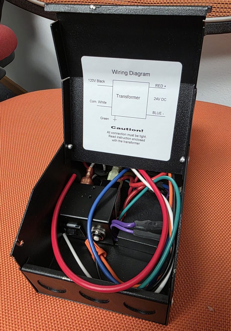 300 watt led driver, black coated stainless steel.