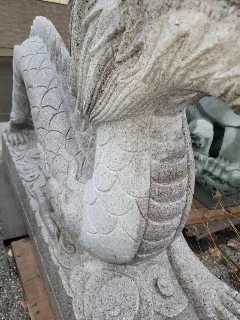 Chinese Dragon Statue or Fountain