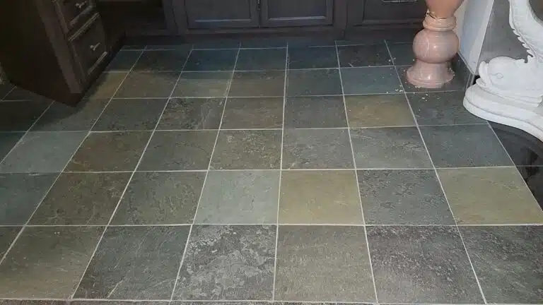 Outdoor stone flooring