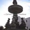Large antique marble fountain