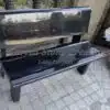 Granite park bench
