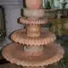 Tired Marble fountain with spherical head