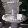 Two tired granite fountain