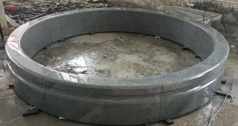 8 ft charcoal grey pool surround
