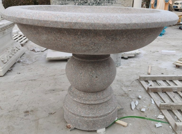Wild Rose Granite 5' Dainty Urn