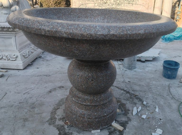 Wild Rose Granite 5' Dainty Urn