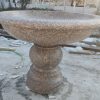 Wild Rose Granite 5' Dainty Urn, wet color